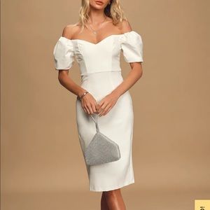 LULU’S Strapless Dress